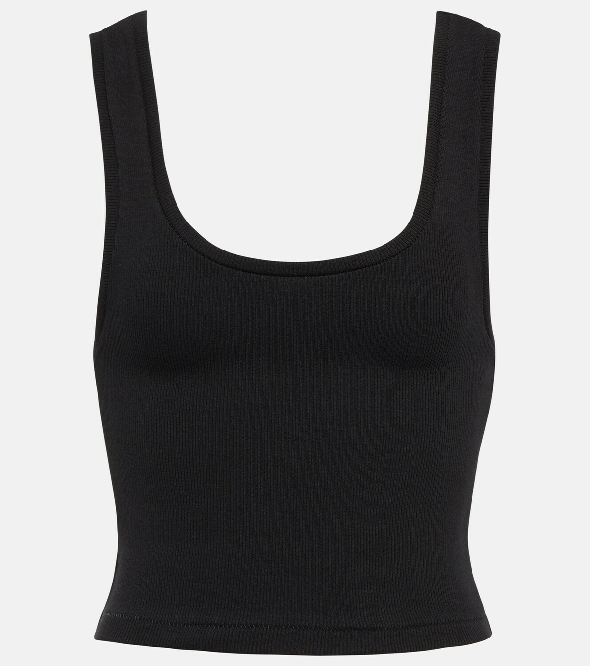 Wardrobe.NYC - Ribbed-knit cotton-blend tank top