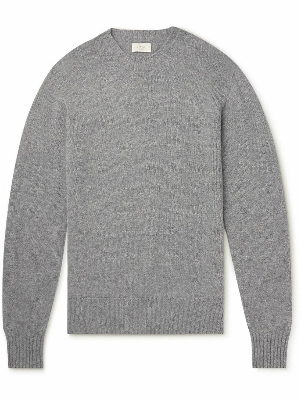 Photo: Altea - Cashmere, Mohair and Wool-Blend Sweater - Gray