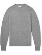 Altea - Cashmere, Mohair and Wool-Blend Sweater - Gray