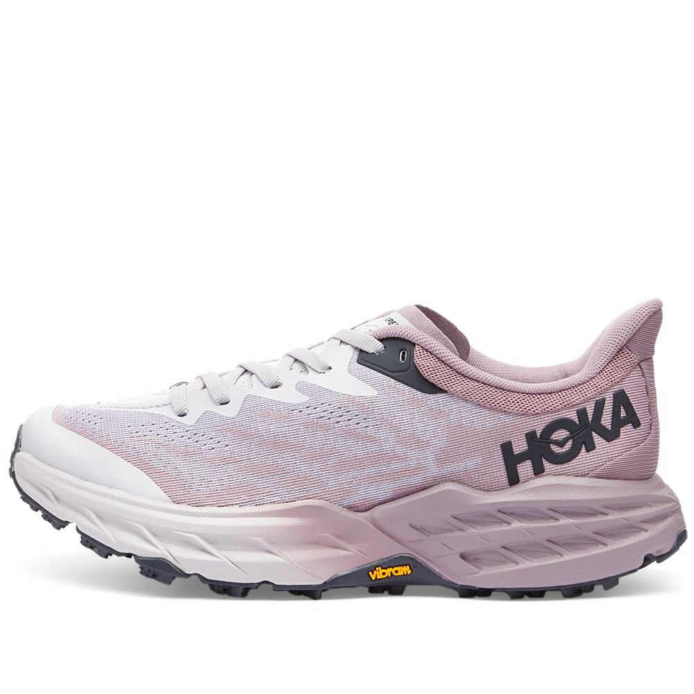 Hoka One One Women's Speedgoat 5 Sneakers in Elderberry/Lilac Marble ...