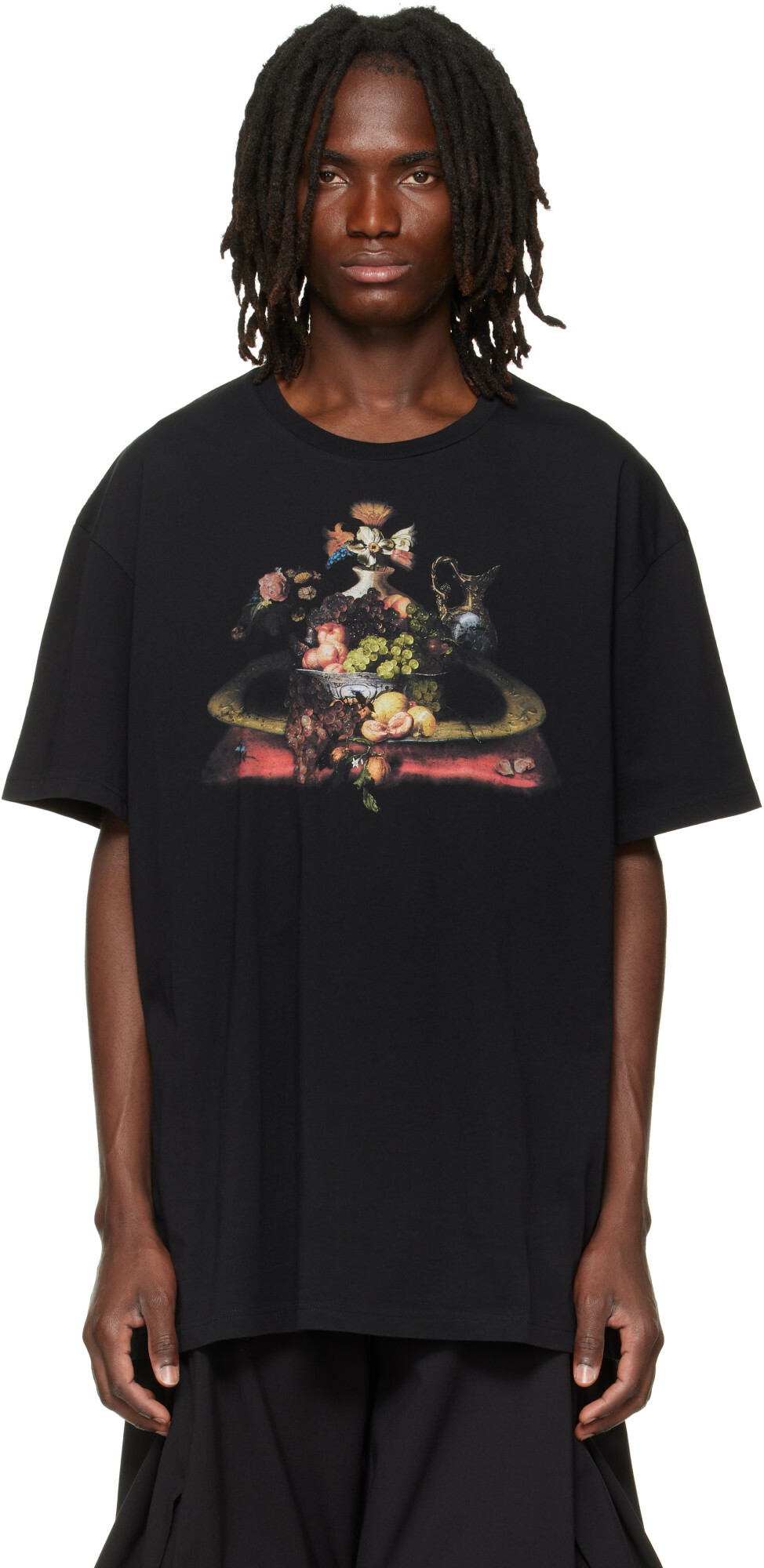Vivienne Westwood Black Time Machine T-Shirt Vivienne Westwood