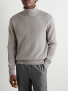 SEASE - Cashmere Rollneck Sweater - Gray