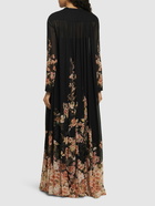 ZIMMERMANN Natura Printed Viscose Maxi Dress