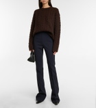 Khaite Maryse cable-knit cashmere sweater