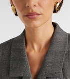 Ferragamo Triple Gancini clip-on earrings