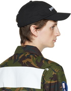 Palm Angels Black Logo Cap