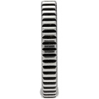 Emanuele Bicocchi Silver Ribbed Earrings
