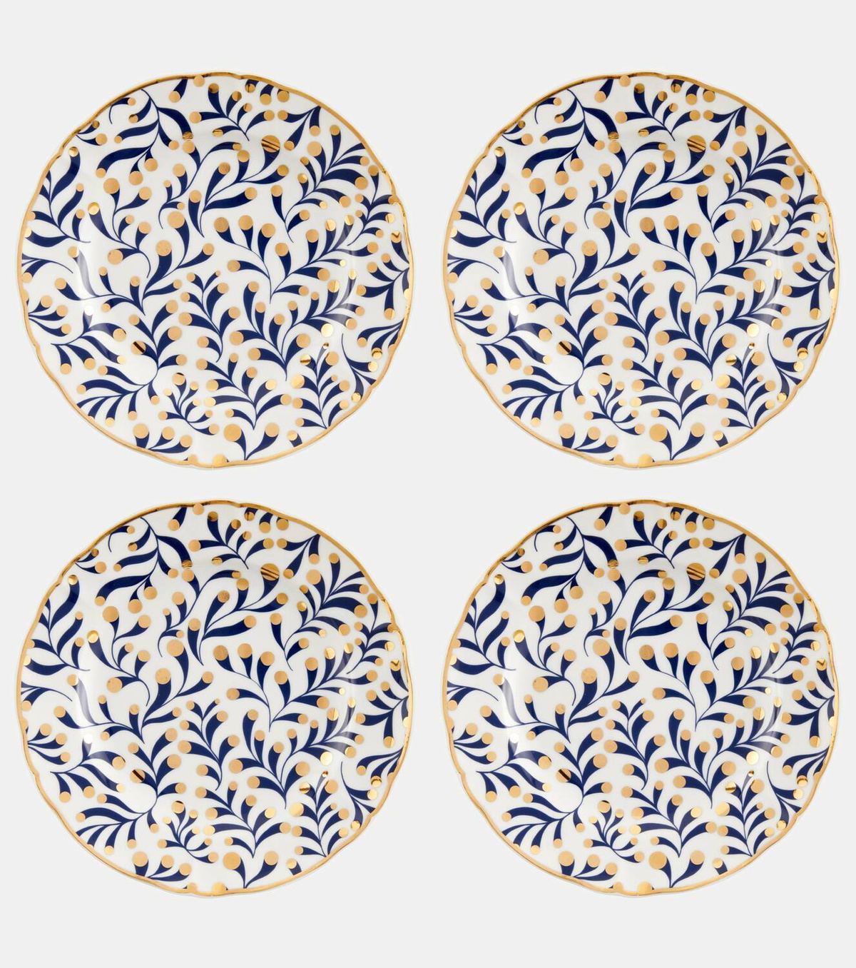 Bitossi Marino set of 4 dessert plates