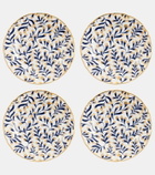 Bitossi Marino set of 4 dessert plates