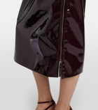 The Frankie Shop Samantha coated pencil skirt