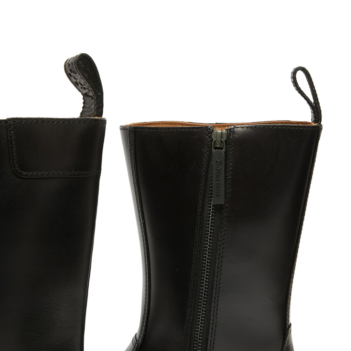 Dr. Martens Women's Rejena Mid Boot in Black Old Harness
