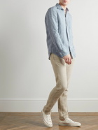 Hartford - Paul Linen Shirt - Blue