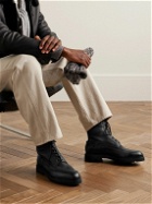 John Lobb - Weekend Panelled Leather Boots - Black