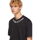 BLACKBARRETT by Neil Barrett Black Faster Fitter Collar T-Shirt