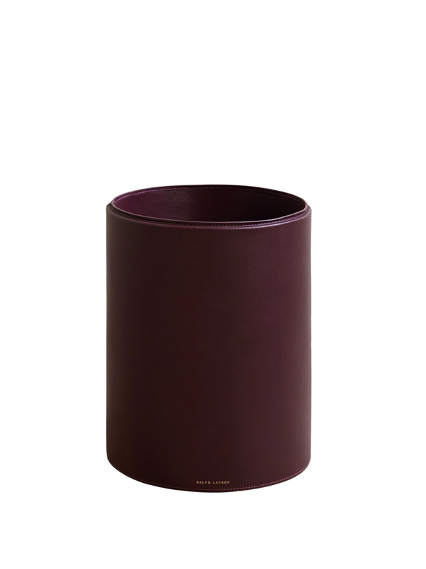 Photo: Ralph Lauren Home - Brennan Leather Waste Bin