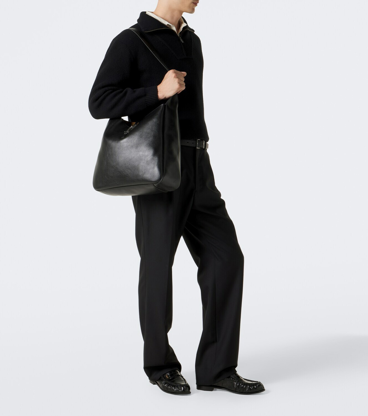 Saint Laurent Le 5 à 7 Maxi leather shoulder bag