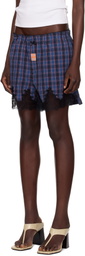Martine Rose SSENSE Exclusive Navy French Knickers Shorts
