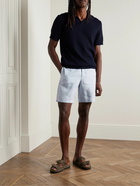 Orlebar Brown - Cornell Slim-Fit Linen Shorts - Blue