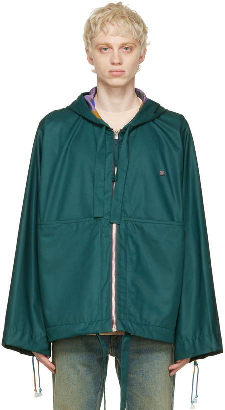 Photo: Acne Studios Green Lyocell Jacket