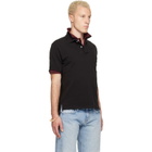 Raimundo Langlois Black Layered Polo