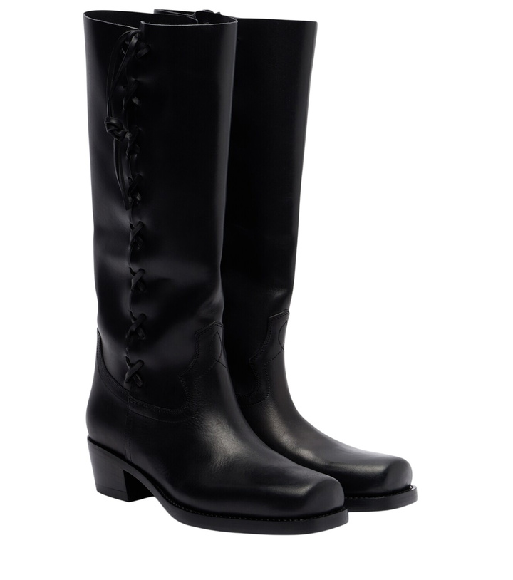 Photo: Paris Texas Roxanne 45 leather knee-high boots