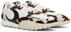 Marine Serre Brown & Off-White Metal Free Leather Ms Rise Sneakers
