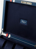 Rapport London - Greenwich Striped Leather Eight-Piece Watch Box