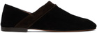 Wales Bonner Black Flat Loafers