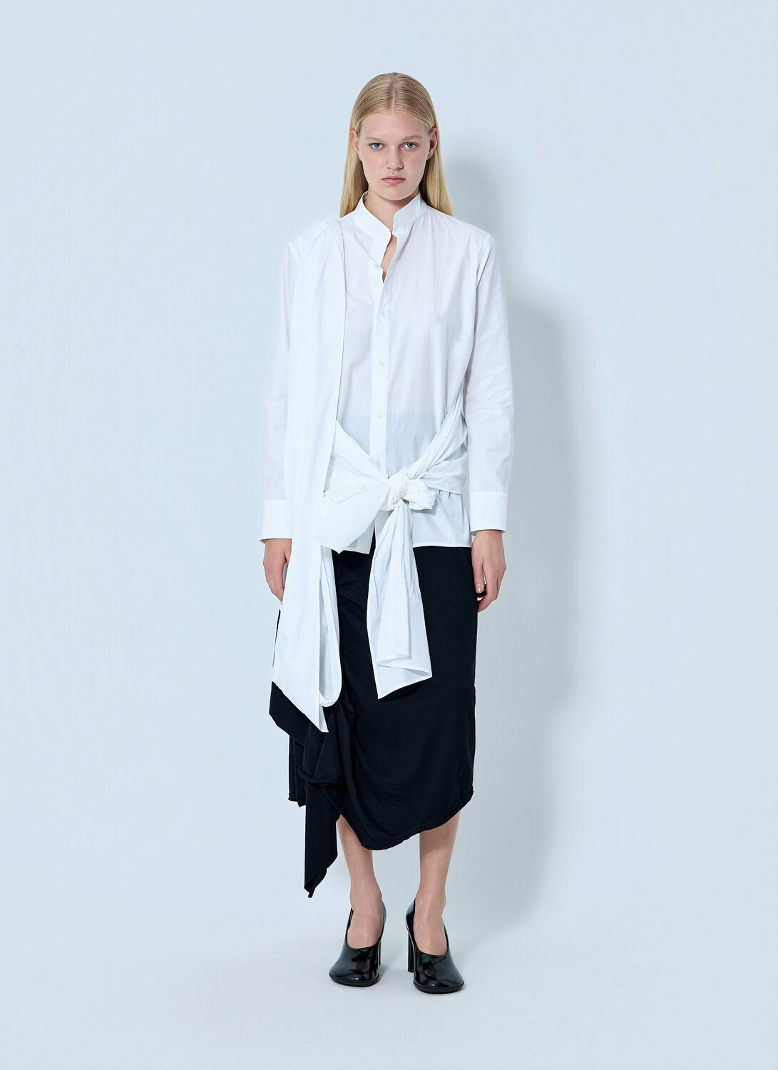 Yohji Yamamoto Draped Blouse