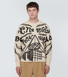 Acne Studios Logo jacquard sweater