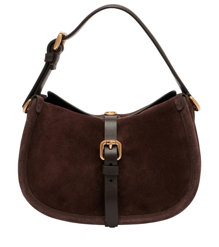 Photo: Etro Pony Small suede crossbody bag
