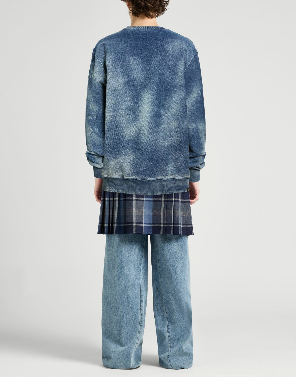 Barrow Mens Sweatshirt in Blue