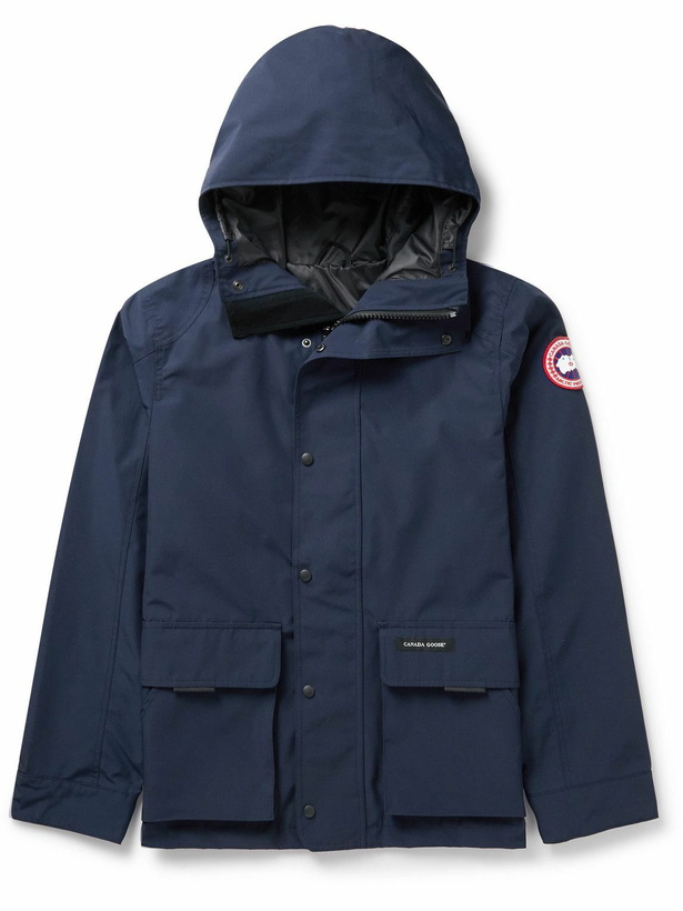 Photo: Canada Goose - Lockerport Arctic Tech® Hooded Jacket - Blue