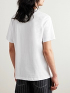 DIME - Logo-Print Cotton-Jersey T-Shirt - White