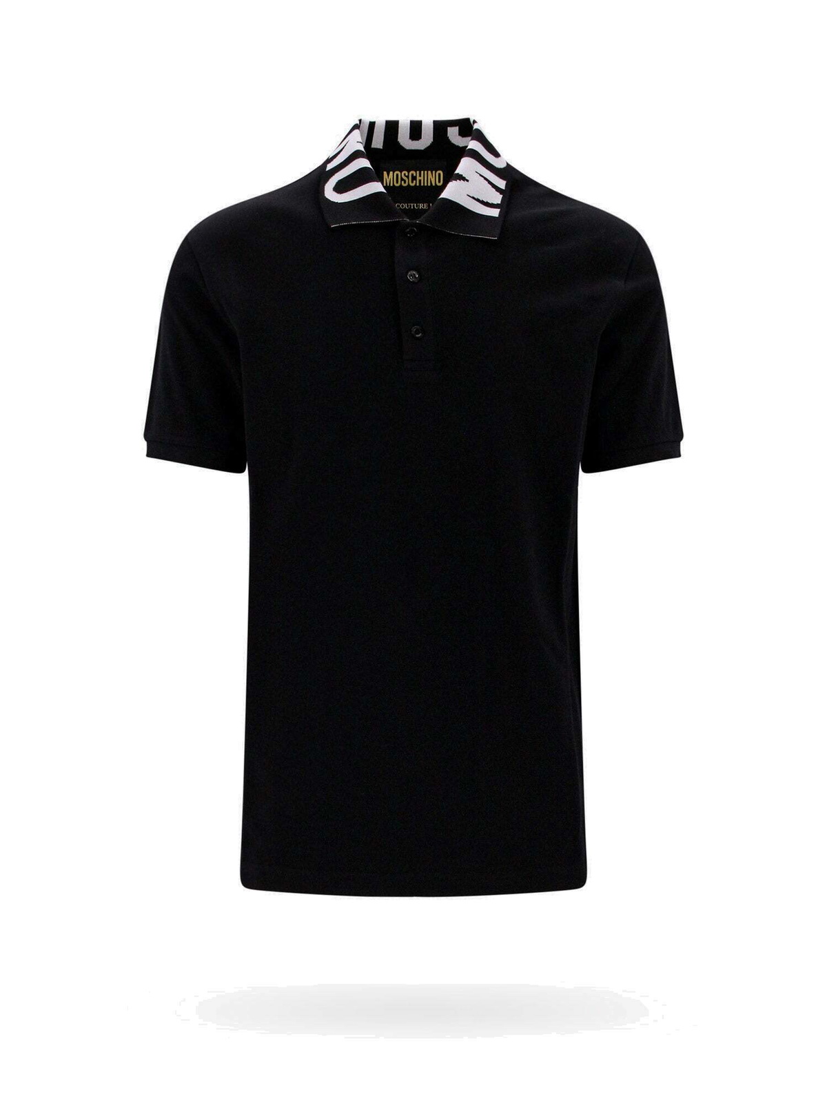 Moschino Polo Shirt Black Mens Moschino