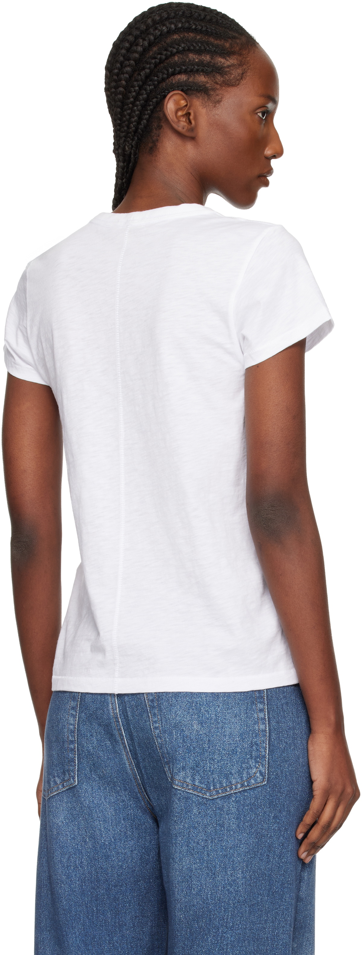 rag & bone White 'The Slub' T-shirt