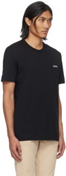 ZEGNA Black Embroidered T-Shirt