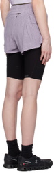 Satisfy Purple 2.5 Distance Shorts