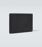 Loro Piana Extra A4 leather pouch