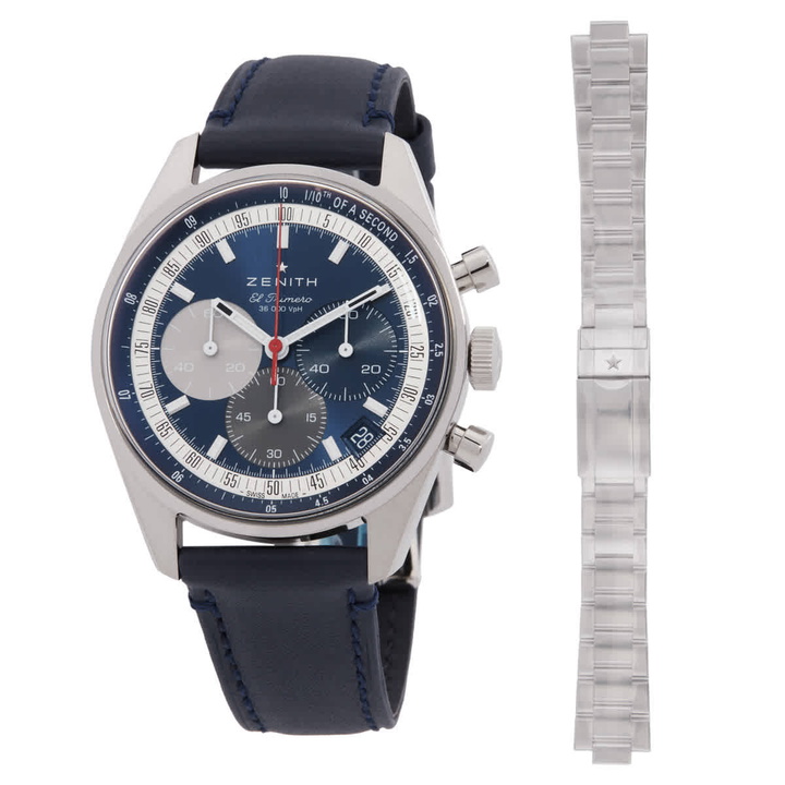 Photo: Zenith Chronomaster Original Chronograph Automatic Chronometer Mens Watch 03.3200.3600/52.C910