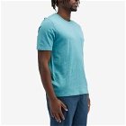 Folk Men's Pocket Nep Assembly T-Shirt in Ocean Blue