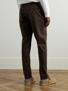 Polo Ralph Lauren - Chester Tapered Cotton-Blend Twill Suit Trousers - Brown