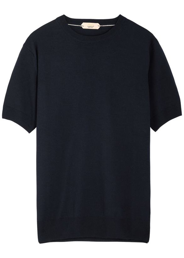 Photo: Aurélien Wool T-shirt Navy