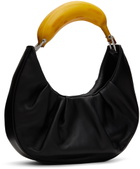 Puppets and Puppets Black Banana Bag