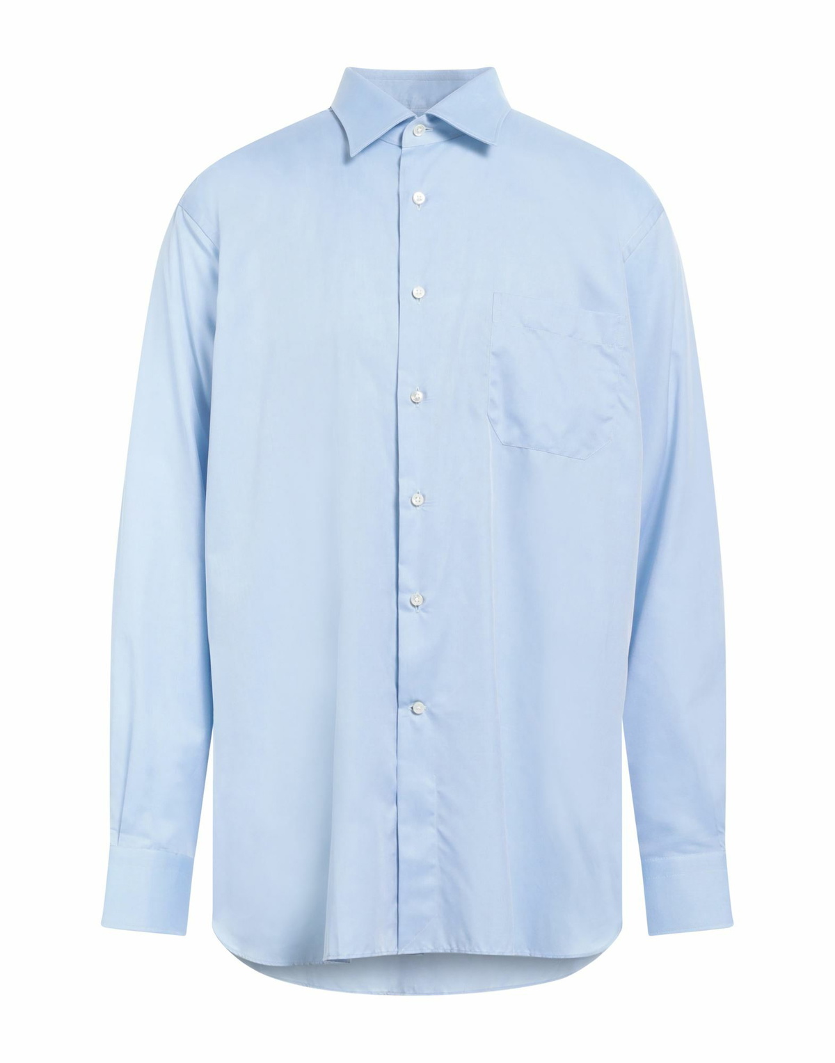 Canali Mens Shirt Sky in Blue