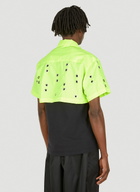 Studio Alch Eyelet Short-Sleeve Shirt