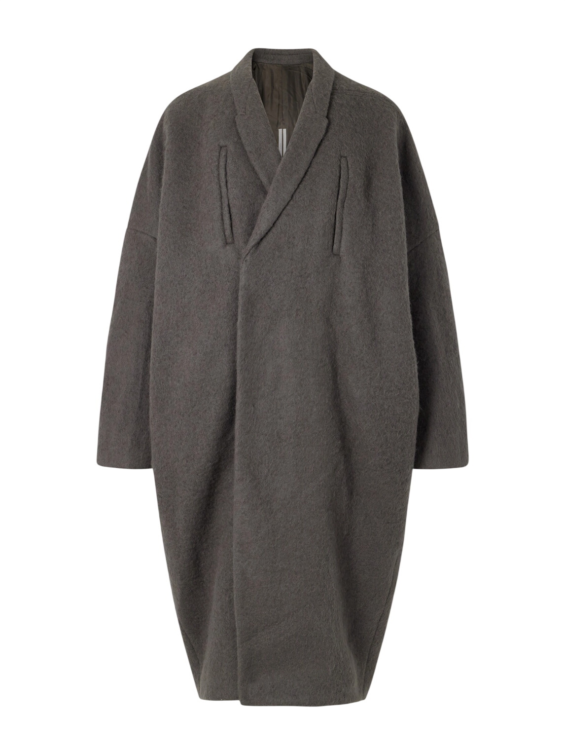 Rick Owens Black Tubeway Coat Rick Owens