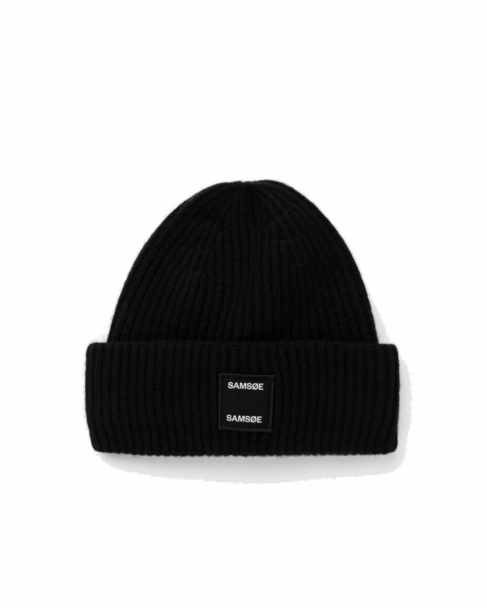 Photo: Samsøe & Samsøe Samsoe W Beanie Black - Womens - Beanies