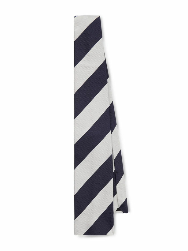 Photo: CELINE - 8.5cm Striped Silk-Twill Tie