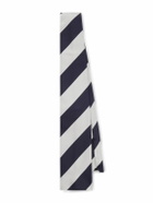 CELINE - 8.5cm Striped Silk-Twill Tie